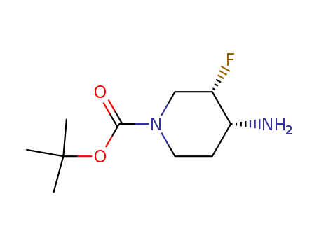 tert-butyl (3S,4R)-4-amino-3-fluoropiperidine-1-carboxylate