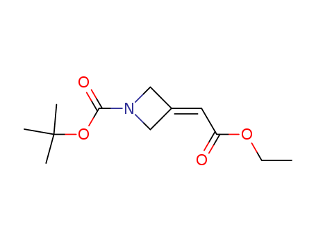 tert-butyl3-(2-ethoxy-2-oxoethylidene)azetidine-1-carboxylate