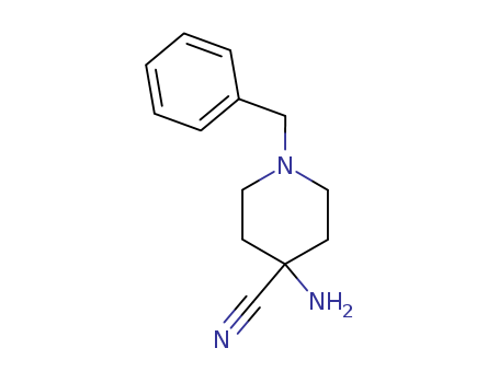 4-amino-1-benzylpiperidine-4-carbonitrile