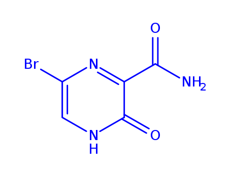 6-bromo-3-hydroxypyrazine-2-carboxamide