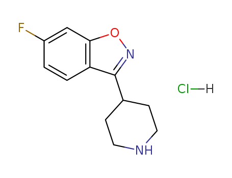 6-FLUORO-3-(4-PIPERIDINYL)-1,2-BENZISOXAZOLE HYDROCHLORIDE