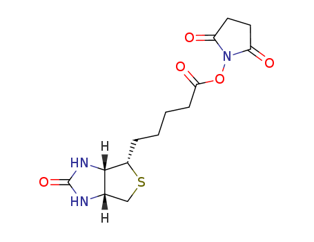 2,5-dioxopyrrolidin-1-yl5-((3aS,4S,6aR)-2-oxohexahydro-1H-thieno[3,4-d]imidazol-4-yl)pentanoate