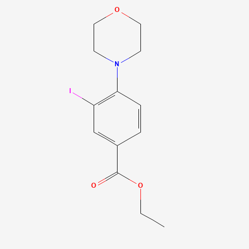 ethyl 3-iodo-4-morpholinobenzoate