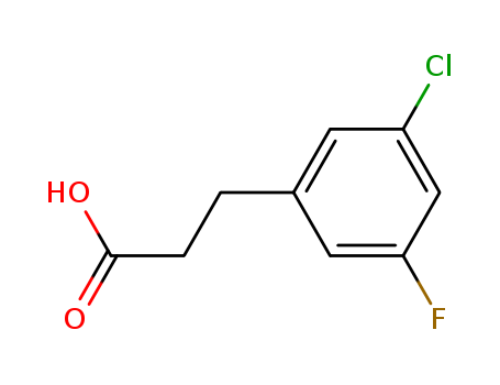 3-(3-CHLORO-5-FLUOROPHENYL)PROPIONIC ACID