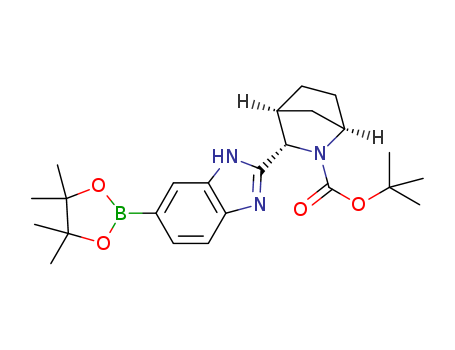 (1R,3S,4S)-2-tert-butyl-3-(6-(4,4,5,5-tetraMethyl-1,3,2-dioxaborolan-2-yl)-1H-benzo[D]iMidazol-2-yl)-2-azabicyclo[2.2.1]heptane-2-carboxylate