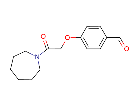 4-(2-(azepan-1-yl)-2-oxoethoxy)benzaldehyde