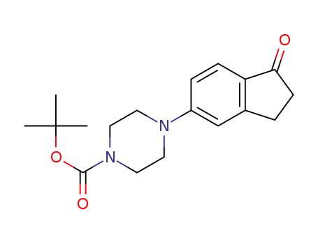 1-BOC-4-(1-OXO-INDAN-5-YL)-PIPERAZINE