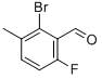 2-bromo-6-fluoro-3-methylbenzaldehyde