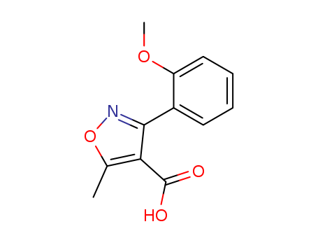 3-(2-methoxyphenyl)-5-methylisoxazole-4-carboxylic acid