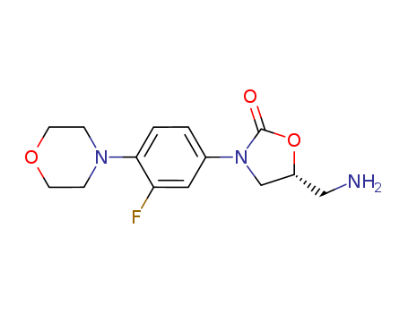 (R)-5-(aminomethyl)-3-(3-fluoro-4-morpholinophenyl)oxazolidin-2-one