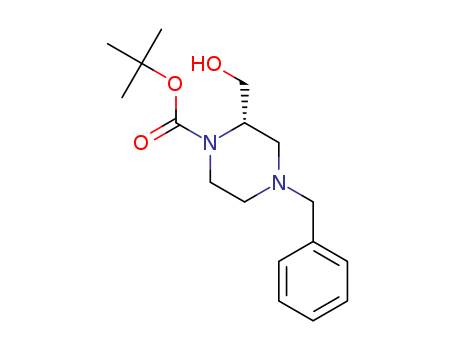 (S)-1-BOC-4-BENZYL-2-(HYDROXYMETHYL)PIPERAZINE