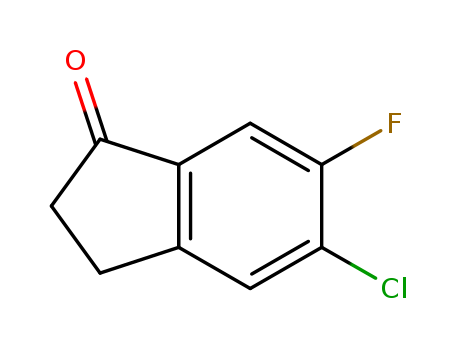 5-chloro-6-fluoro-2,3-dihydroinden-1-one