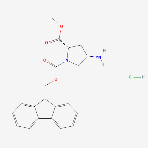 (2S,4S)-1-Fmoc-4-amino Pyrrolidine-2-carboxylic acid methylester-HCl