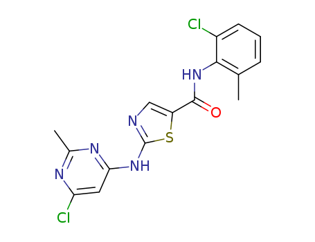 2-(6-chloro-2-methylpyrimidin-4-ylamino)-N-(2-chloro-6-methylphenyl)thiazole-5-carboxamide