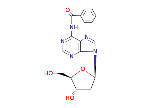 N-(9-((2R,4S,5R)-4-hydroxy-5-(hydroxymethyl)tetrahydrofuran-2-yl)-9H-purin-6-yl)benzamide