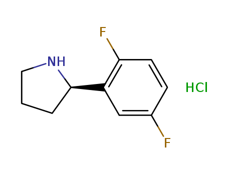 (2R)-2-(2,5-DIFLUOROPHENYL)PYRROLIDINE HCl