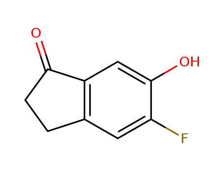 5-FLUORO-6-HYDROXY-INDAN-1-ONE