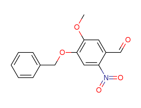 4-(benzyloxy)-5-methoxy-2-nitrobenzaldehyde