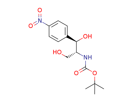 tert-butyl (1R,2R)-1,3-dihydroxy-1-(4-nitrophenyl)propan-2-ylcarbamate