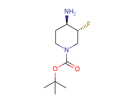 tert-butyl (3R,4R)-4-amino-3-fluoropiperidine-1-carboxylate