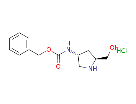 (2S,4R)-2-hydroxymethyl-4-CBZ-amino Pyrrolidine-HCl