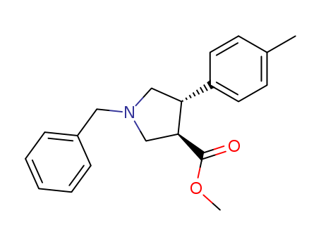 (3R,4S)-methyl 1-benzyl-4-p-tolylpyrrolidine-3-carboxylate