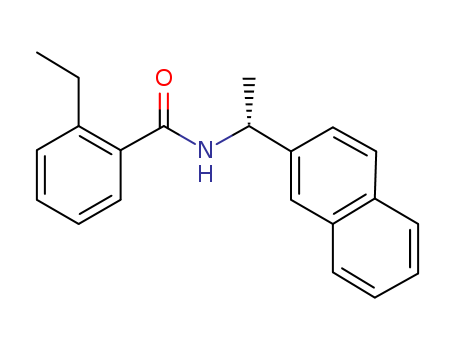 2-Ethyl-N-(1R-naphthalen-2-yl-ethyl)-benzamide