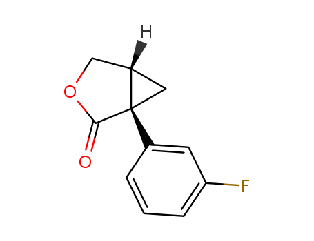 (1S,5R)-1-(3-fluorophenyl)-3-oxabicyclo[3.1.0]hexan-2-one