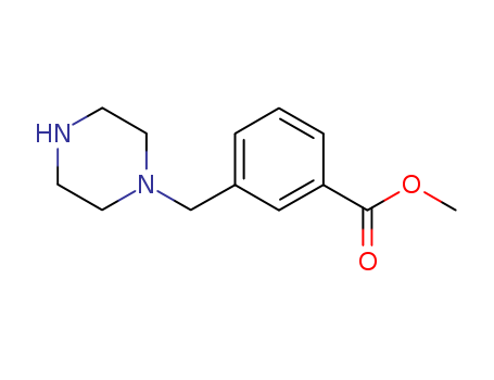 METHYL 3-((PIPERAZIN-1-YL)methyl) benzoate