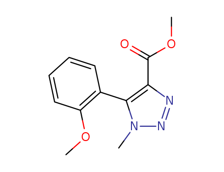 methyl 5-(2-methoxyphenyl)-1-methyl-1H-1,2,3-triazole-4-carboxylate