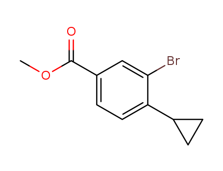 methyl 3-bromo-4-cyclopropylbenzoate