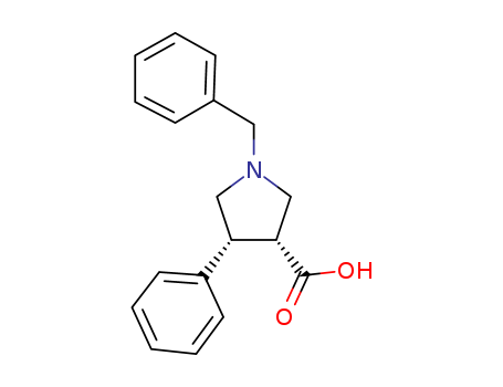 Trans-1-benzyl-4-phenylpyrrolidine-3-carboxylic acid