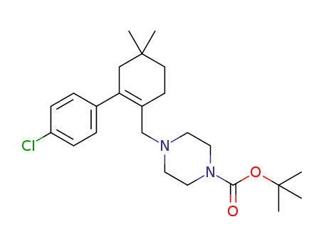 tert-butyl 4-((4'-chloro-5,5-dimethyl-3,4,5,6-tetrahydro-[1,1'-biphenyl]-2-yl)methyl)piperazine-1-carboxylate