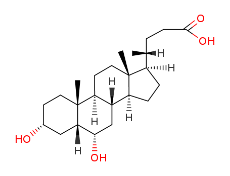 (R)-4-((3R,5R,6S,8S,9S,10R,13R,14S,17R)-3,6-dihydroxy-10,13-dimethylhexadecahydro-1H-cyclopenta[a]phenanthren-17-yl)pentanoic acid