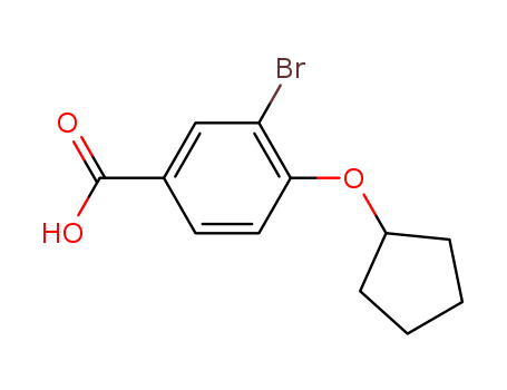 3-bromo-4-(cyclopentyloxy)benzoic acid