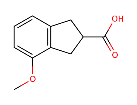 4-methoxy-2,3-dihydro-1H-indene-2-carboxylic acid