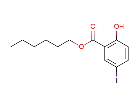 hexyl 2-hydroxy-5-iodobenzoate