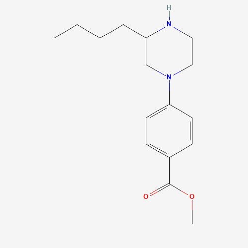 methyl 4-(3-butylpiperazin-1-yl)benzoate