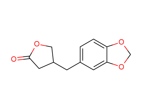 4-(BENZO[D][1,3]DIOXOL-5-YLMETHYL)DIHYDROFURAN-2(3H)-ONE