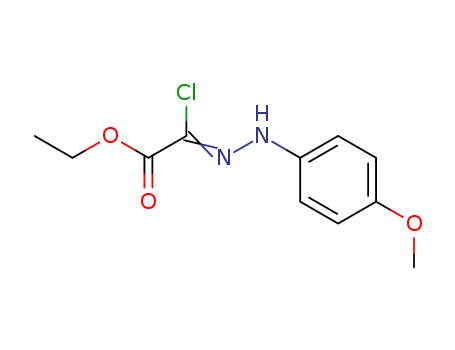 ETHYL-2-CHLORO-2-[2-(4-METHOXYPHENYL)HYDRAZIN-1-YLIDENE]ACETATE