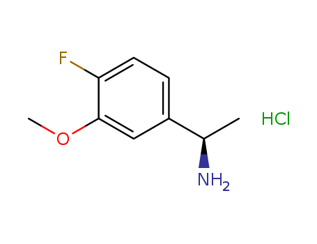 (1R)-1-(4-FLUORO-3-METHOXYPHENYL)ETHYLAMINE-HCl