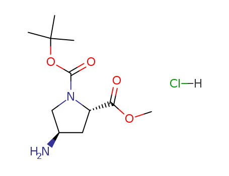 (2R,4S)-4-AMINO-1-BOC-PYRROLIDINE-2-CARBOXYLIC ACID METHYL ESTER-HCl