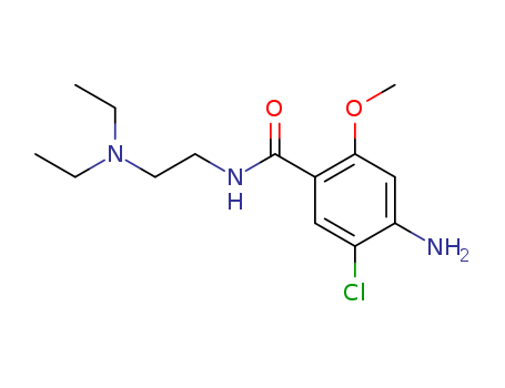 4-amino-5-chloro-N-(2-(diethylamino)ethyl)-2-methoxybenzamide