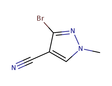 3-Bromo-1-methyl-1H-pyrazole-4-carbonitrile