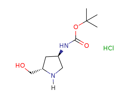 (2S,4R)-2-hydroxymethyl-4-BOC-amino Pyrrolidine-HCl