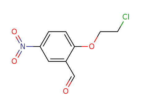 2-(2-chloroethoxy)-5-nitrobenzaldehyde