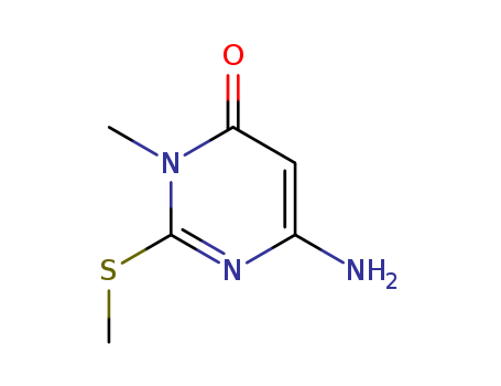 6-amino-3-methyl-2-methylsulfanylpyrimidin-4-one