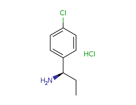 (S)-1-(4-chlorophenyl)propan-1-amine-HCl