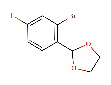 2-(2-bromo-4-fluorophenyl)-1,3-dioxolane