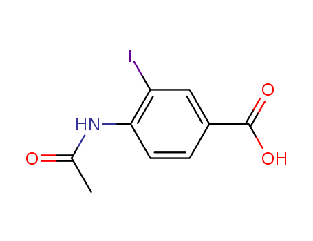 4-acetamido-3-iodobenzoic acid